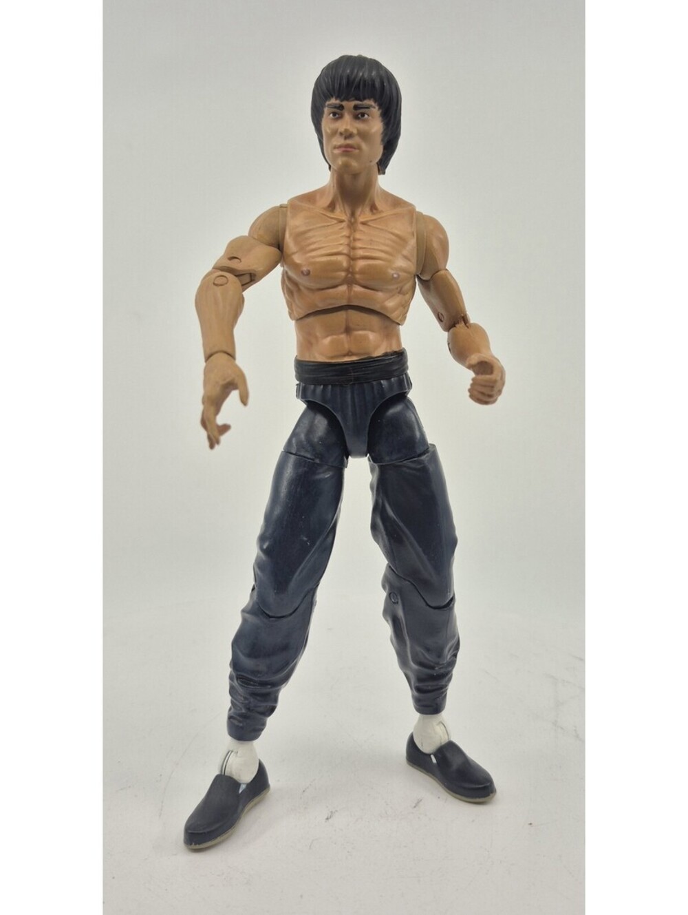 Bruce Lee Rare 7 Inch Action Figure Diamond Select 2020 Navy Blue Pants